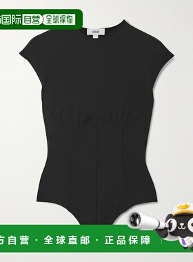 1h可退 香港直邮AGOLDE 女士 Nadia 弹性针织连体衣 A74091145BLA