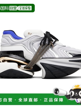 香港直邮Balmain 巴尔曼 男士 灰色 Unicorn Wave 运动鞋 FM1VI36