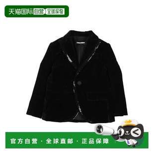1h可退 香港直邮Dsquared2 二次方 男童 西装外套童装 black黑色