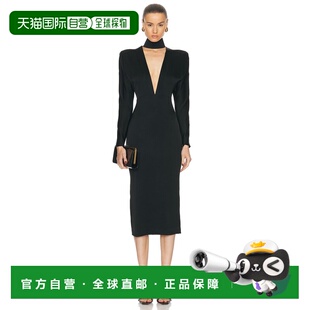 1h可退 香港直邮ALEX PERRY 女士 长袖V领连衣裙 D1322PF24