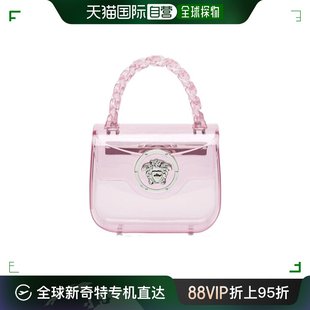 香港直邮Versace 女士 MEDUSA透明迷你包 范思哲 10030161A105