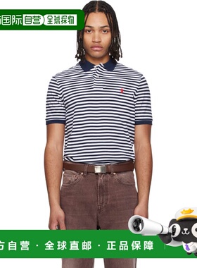 香港直邮Polo Ralph Lauren Polo 拉夫 劳伦 男士 海军蓝 & 白色