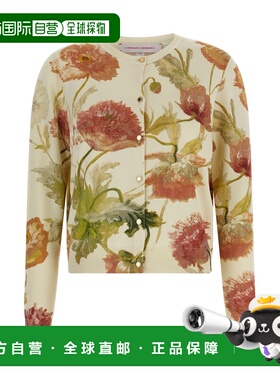 香港直邮CAROLINA HERRERA 女士 印花针织开衫 R2612N102KPT