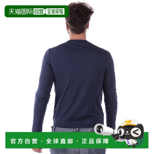 1h可退 香港直邮EA7 EMPORIO ARMANI 男士T恤 3ZPT74PJ20ZBLUE SS