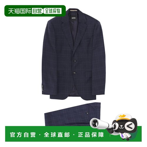香港直邮BOSS HUGO BOSS 男士西服 505572501027724E18 SS2026