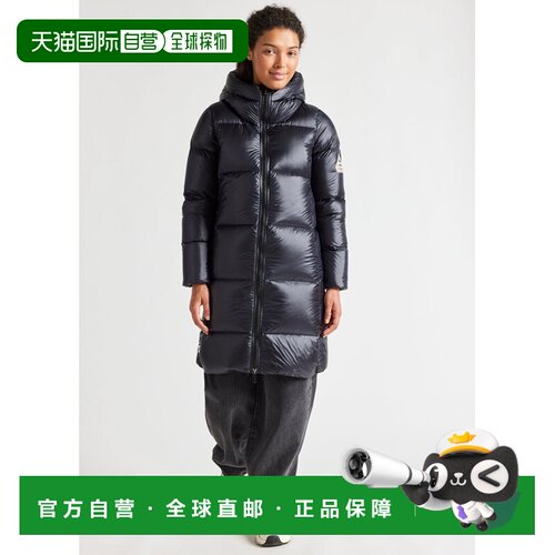 自营欧洲直邮Pyrenex Tamara 黑色女士长款羽绒服外套