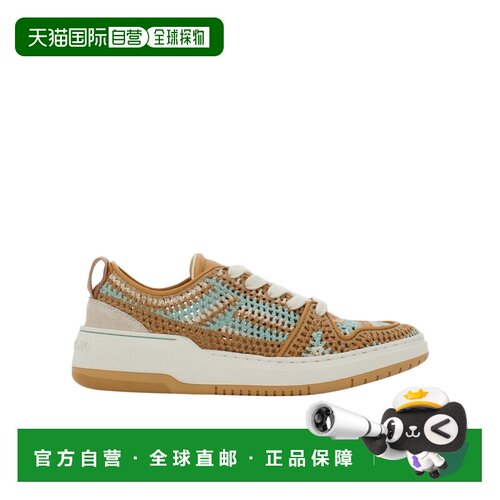 Salvatore Ferragamo 花边编织运动鞋 030578菲拉【付后1h可退】