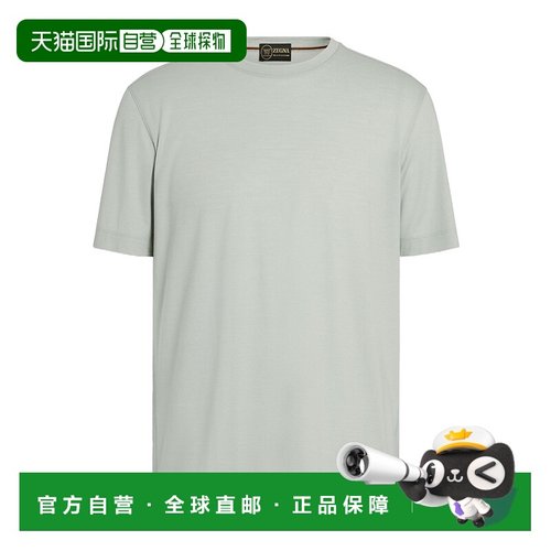 香港直邮Zegna Vellus Aureum T 杰尼亚短袖恤UFV97A9FV7VL8