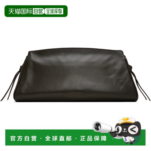 1h可退 香港直邮Staud 女士 STAUD 灰褐色 Maude Large 手拿包 H2