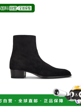香港直邮Saint Laurent 圣罗兰 男士 Wyatt 40 拉链靴子 6703391N