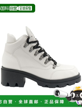 香港直邮Emporio Armani 系带高跟短筒靴 X3M352XF6880厚底鞋