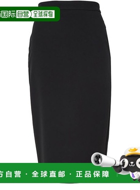 自营欧洲直邮MAXMARA麦丝玛拉 Flash女士黑色聚酯纤维背部开衩包