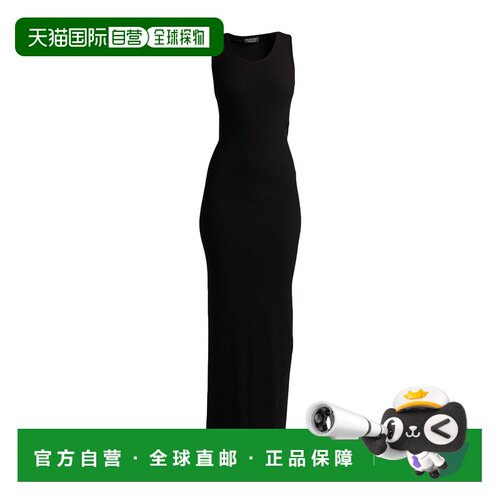 香港直邮Balenciaga 巴黎世家 女士 Office连衣裙 长裙包臀裙吊带
