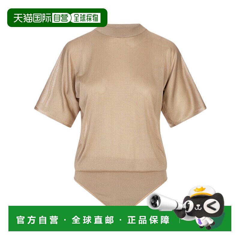 1h可退 香港直邮Alaia 短袖连体衣 AA9B0359K030A