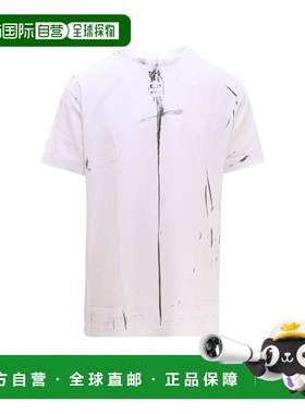 香港直邮Givenchy 纪梵希 男士 圆领短袖T恤 BM712W3Y6B