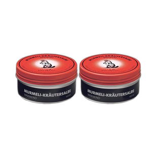 欧洲直邮Puralpina土拨鼠红盒油膏100ml x2 腰椎不适 关节酸正品