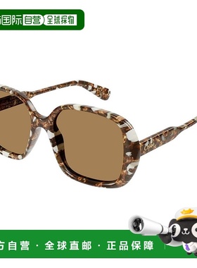 香港直邮Chloe 蔻依 女士 徽标太阳镜 CH0222S colorful花色 舒适