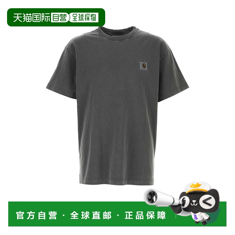 1h可退 香港直邮CARHARTT WIP 男士 Vista S/S 木炭色棉质T恤 I03