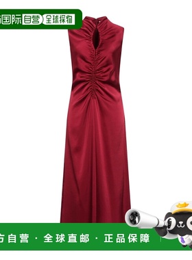 香港直邮Sandro 女士 长款连衣裙 red红色 舒适时尚