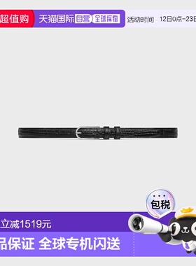 1h可退 香港直邮Celine 思琳 男士 Celine 黑色皮带 45BML3ARW38S