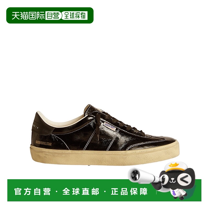香港直邮Golden Goose Deluxe Brand 圆头低帮休闲鞋 GMF00464.F0