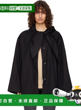 1h可退 香港直邮toteme 女士 黑色 Technical Scarf 夹克 262WRO0