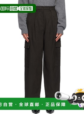 1h可退 香港直邮MaxMara 麦斯玛拉 女士 绿色 Enigma 长裤 252913