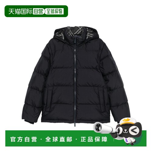 香港直邮BURBERRY 男士外套 81384721 AW2026 黑色 长袖绗缝棉服