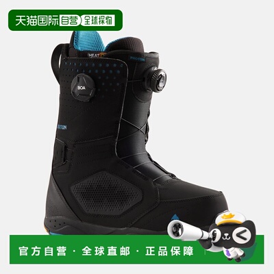 自营欧洲直邮Burton伯顿 Photon男士黑色滑雪靴