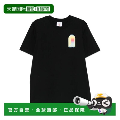 CASABLANCA 男士T恤 MSP26JTS00114BLACK SS2026