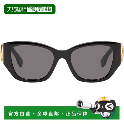 香港直邮Fendi 芬迪 女士 黑色 FF Diamonds 太阳镜 FE40220I5401