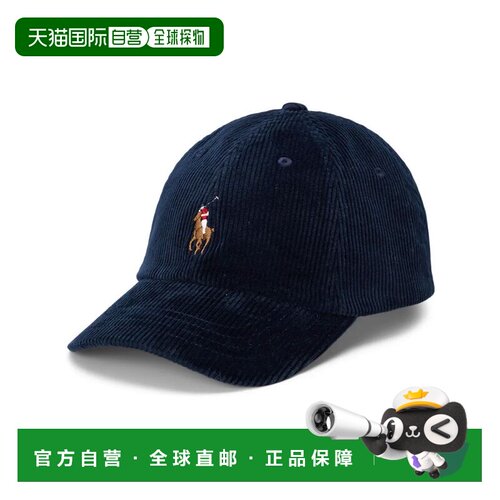 香港直邮PoloRalphLaurenPolo拉夫 劳伦男士棒球帽【付后1h可退】