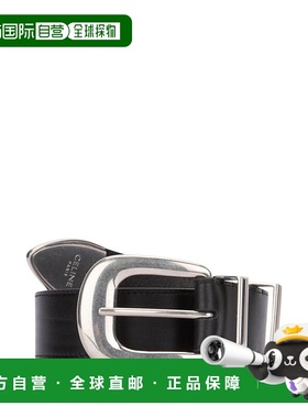 1h可退 香港直邮Celine 思琳 男士 大号徽标腰带 45BBT3AJG皮带
