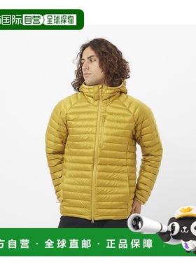 自营欧洲直邮Salomon萨洛蒙 ELIXIR MICRO DOWN系列男士鲜绿色聚