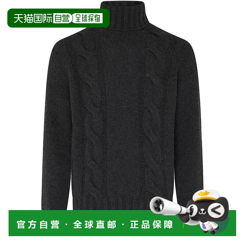 1h可退 香港直邮Moncler 盟可睐 男士 高领毛衣 grey灰色 舒适时