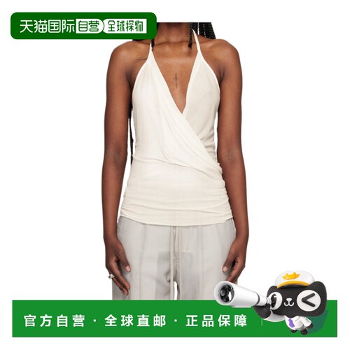 香港直邮Rick Owens 挂脖露背性感背心 RP01F6100JS11