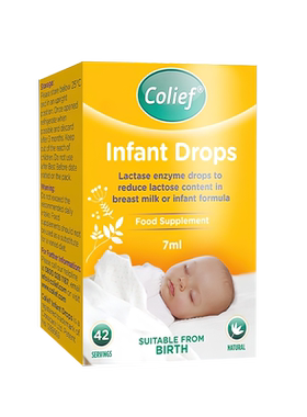 欧洲直邮英国药房Colief康丽赋乳糖酶滴剂宝宝乳糖不受吐奶促进消