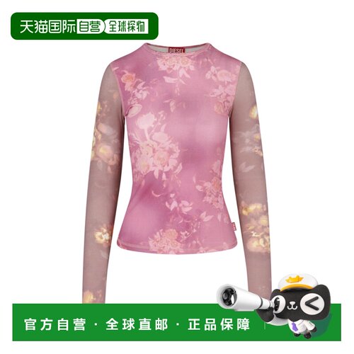 香港直邮Diesel 迪赛 女士 and Polos T恤上衣 A231060EGDU