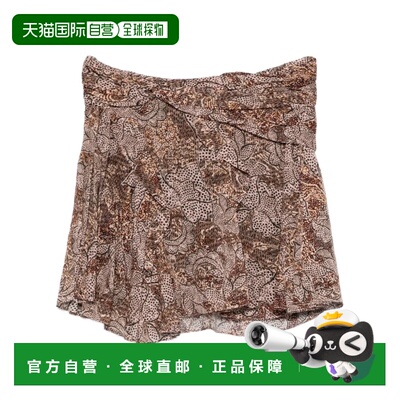 1h可退 香港直邮Isabel Marant Camia印花迷你裙 JU0546FAD2J07I
