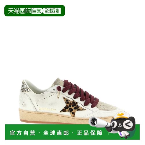 1h可退 GOLDEN GOOSE 女士 Ball Star 亮片运动鞋 GWF001女鞋厚底