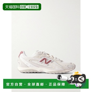 香港直邮New 拼接牛皮 Balance 204L 绒面革网纱运 女士 1h可退