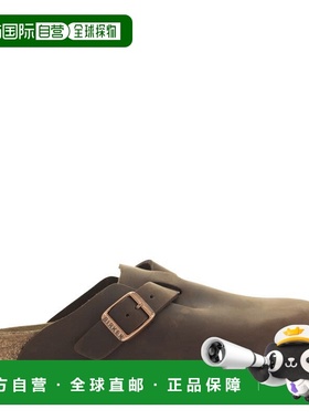 1h可退 香港直邮birkenstock 勃肯 女士 BOSTON - sabot 涂油皮质