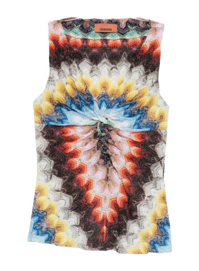 1h可退 香港直邮Missoni V领背心 DS26SK13BR015J