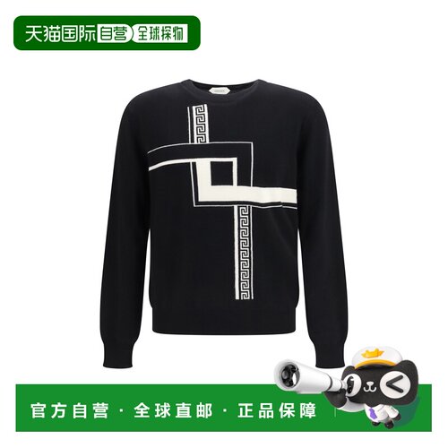 香港直邮versace范思哲GRECA INCROCIO男士毛衣 【付后1h可退】