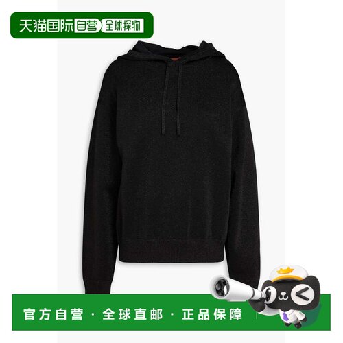 香港直邮MISSONI 米索尼 女士 金属感针织连帽衫 DS25SW01BK045A