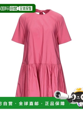 香港直邮valentino 华伦天奴 女士 短款连衣裙 red红色 舒适时尚