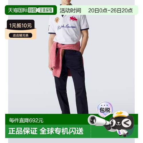 1h可退 香港直邮Polo Ralph Lauren Polo 拉夫 劳伦 男士 刺绣棉P