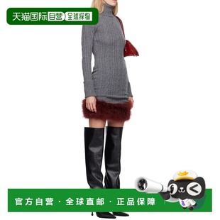 香港直邮Blumarine 2A505A包臀裙 针织高领连衣裙