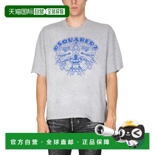 1h可退 欧洲直邮DSQUARED2 男士T恤 S74GD1014S22146857M AW2022