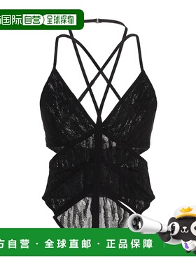 香港直邮Dion Lee 徽标吊带 A3591R23Black性感背心